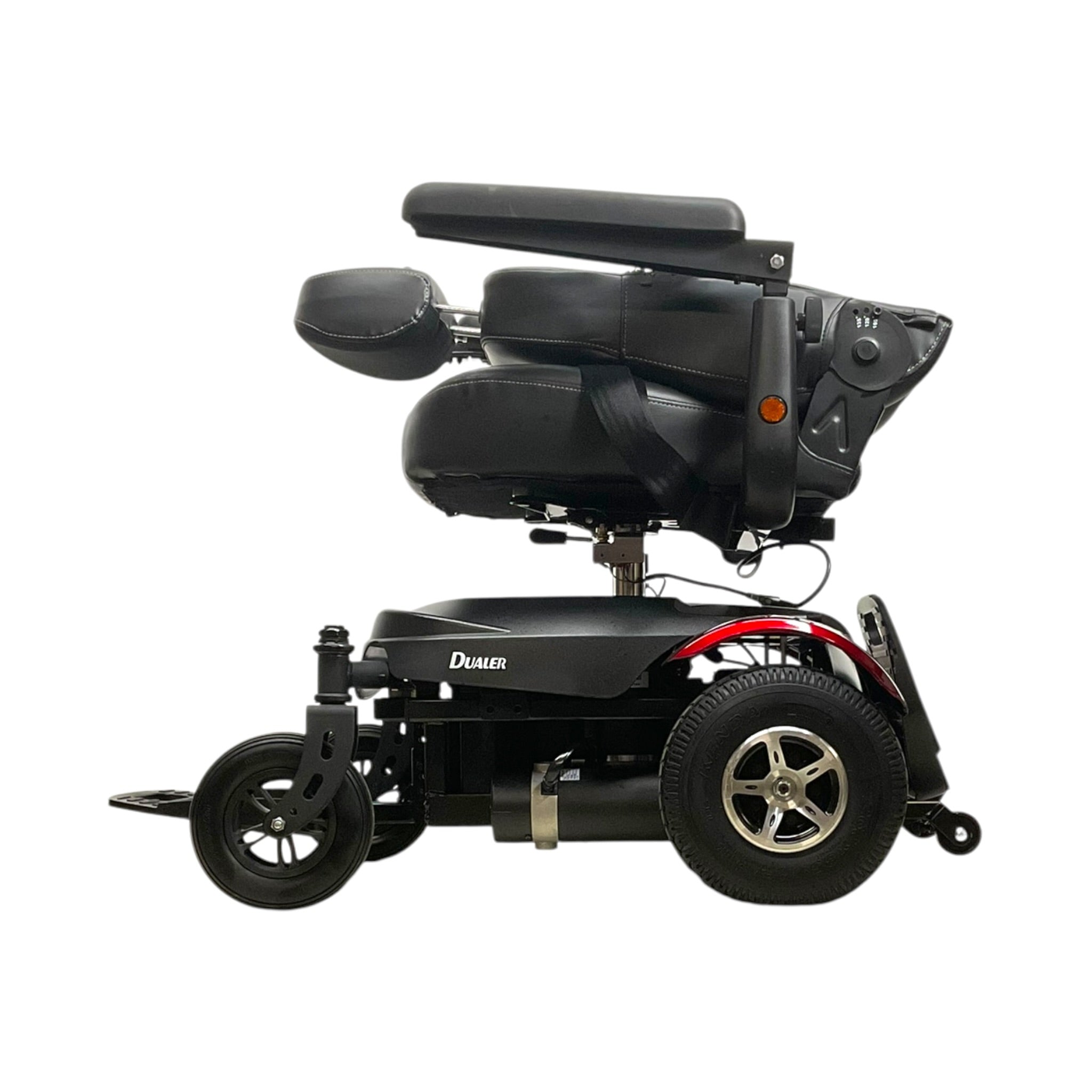 Merits P312 Dualer Power Wheelchair | Folded Seat