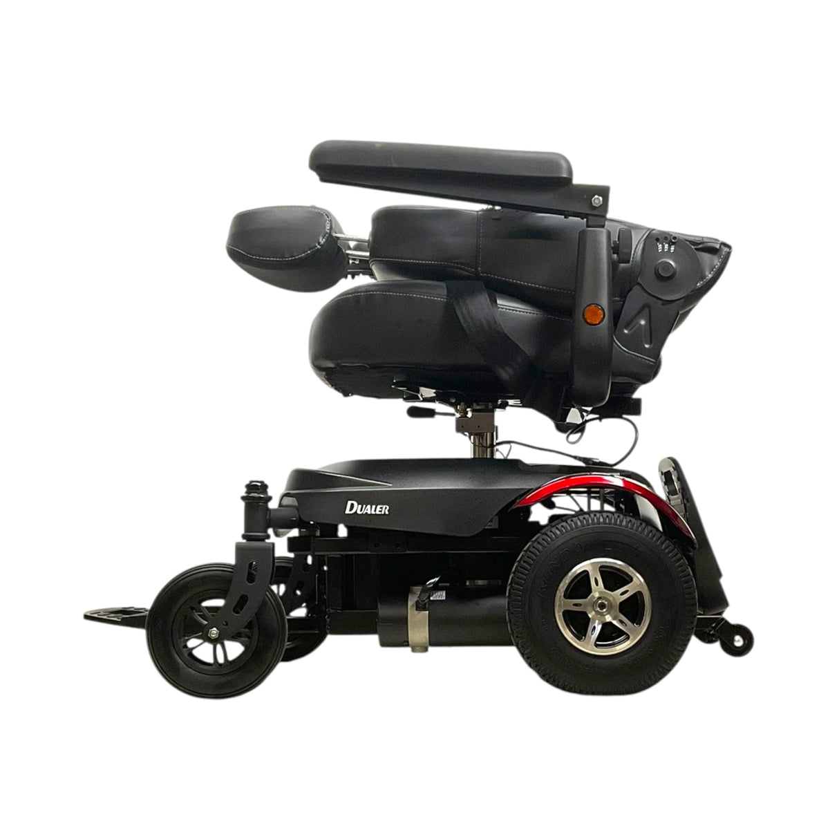 Merits P312 Dualer Power Wheelchair | Folded Seat