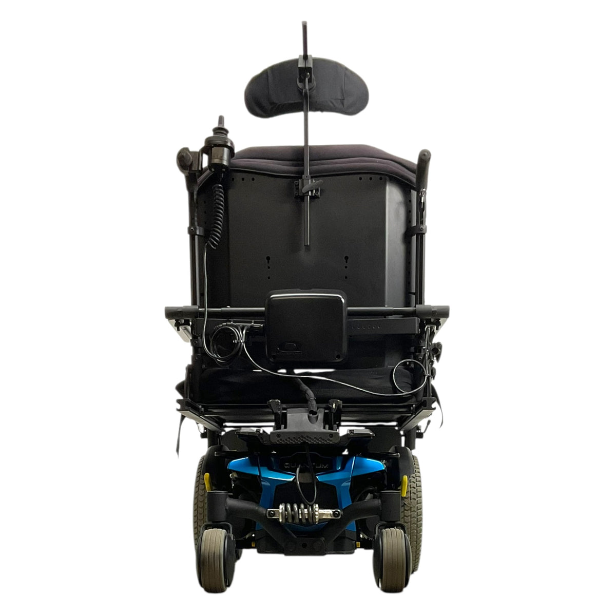Back View of Pride Quantum J4 HD Power Wheelchair