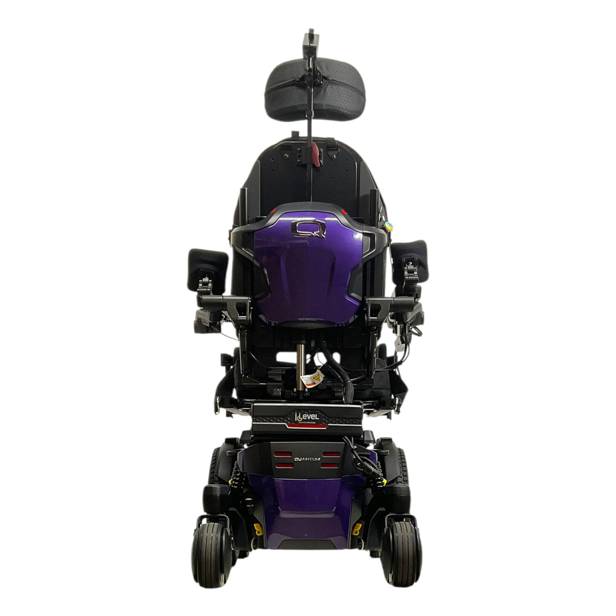 Back View of Pride Quantum Q6 Edge 3 Stretto Rehab Power Chair