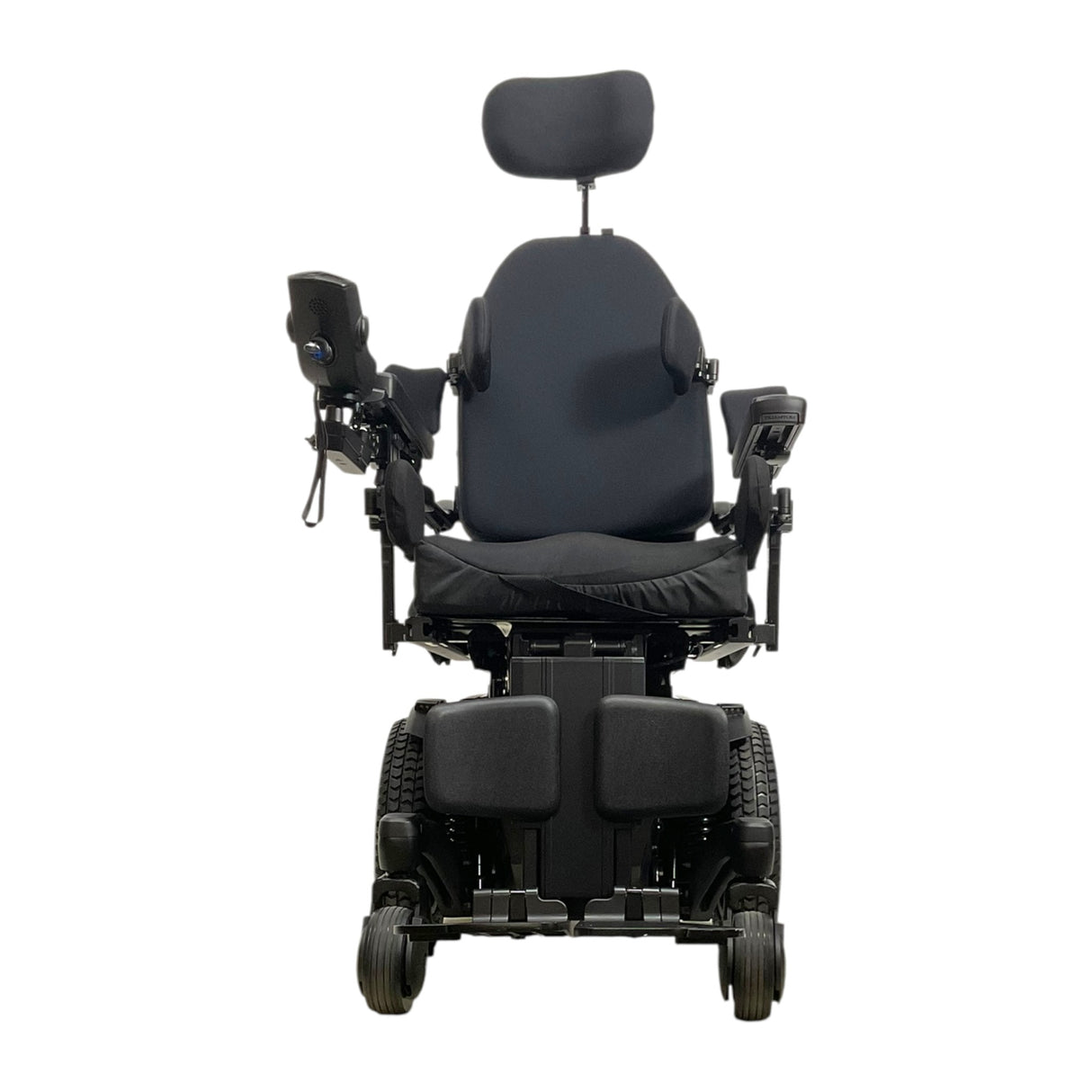 Front View of Pride Quantum Q6 Edge 3 Stretto Rehab Power Chair