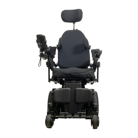 Front View of Pride Quantum Q6 Edge 3 Stretto Rehab Power Chair