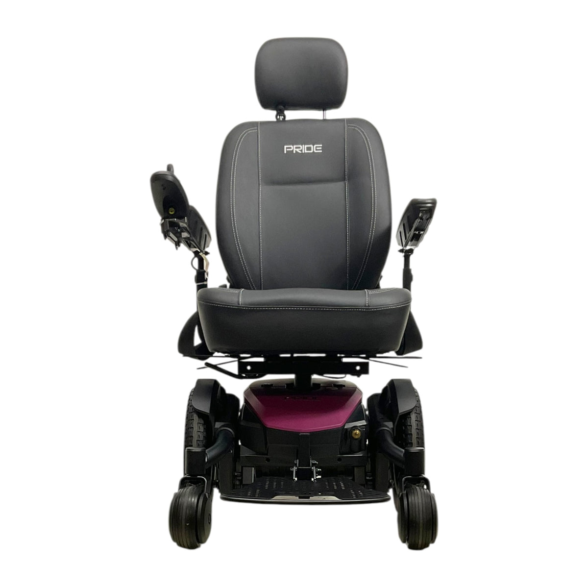 Front View of Pride Jazzy EVO 613 Power Wheelchair