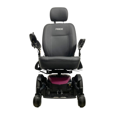 Front View of Pride Jazzy EVO 613 Power Wheelchair