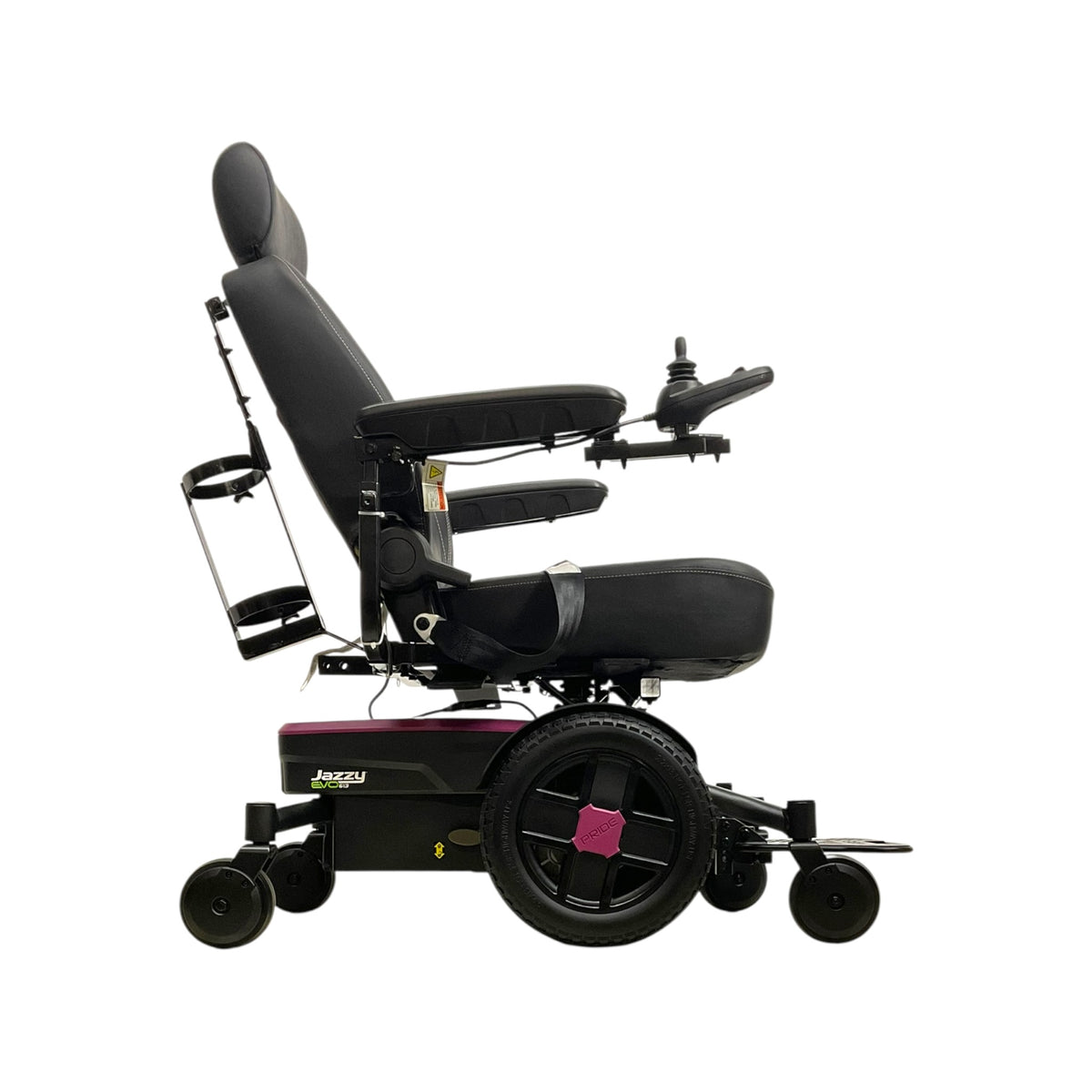 Pride Jazzy EVO 613 Power Wheelchair | Manual Seat Recline