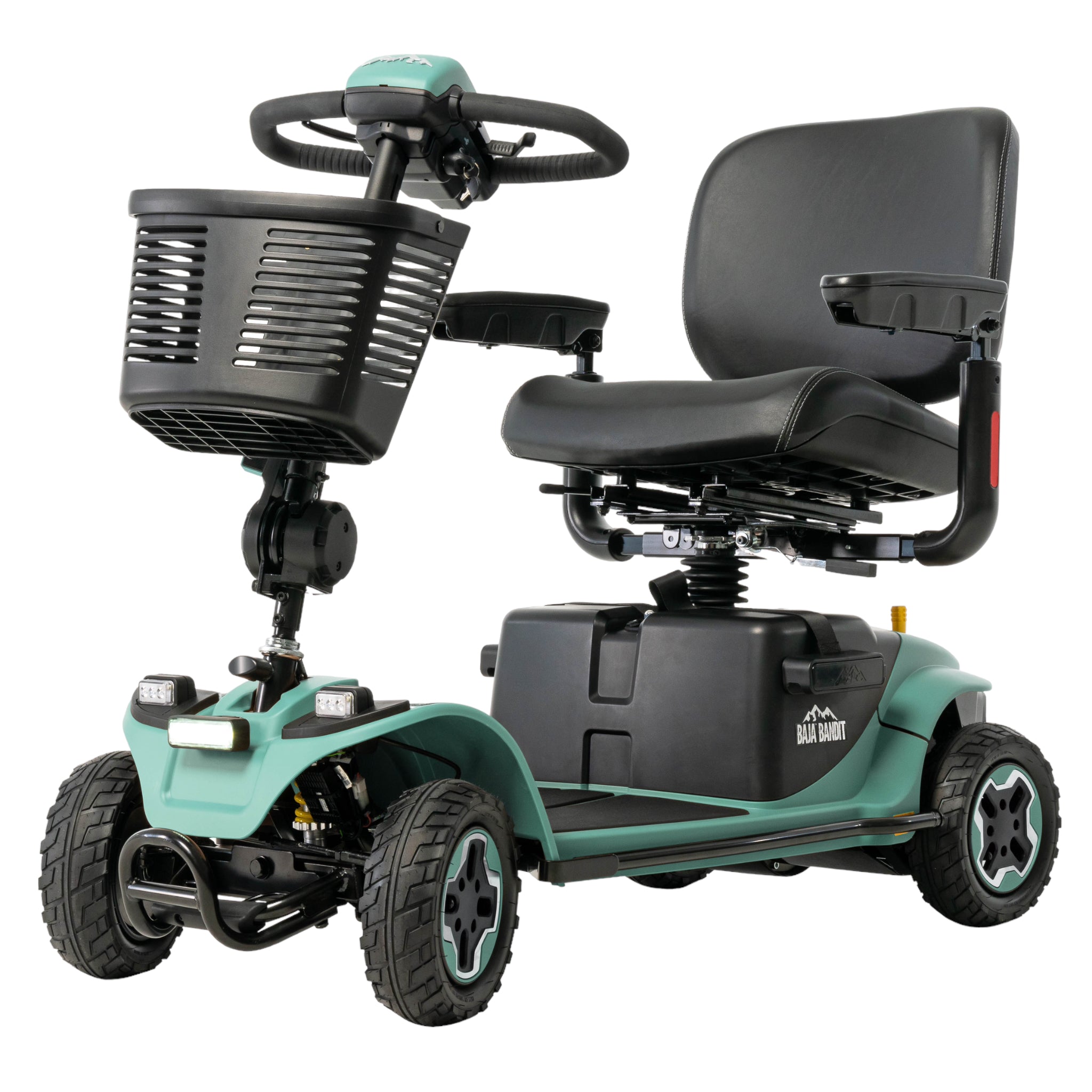 New Pride Mobility Baja Bandit Full-Size Mobility Scooter | 18 x 17 Stadium Seat | 400 LB Weight Capacity