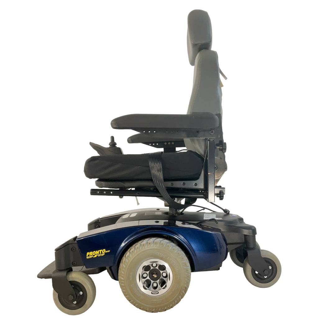 Left side view of Products Invacare Pronto M51 Electric Wheelchair