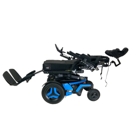 Power extending legs with recline