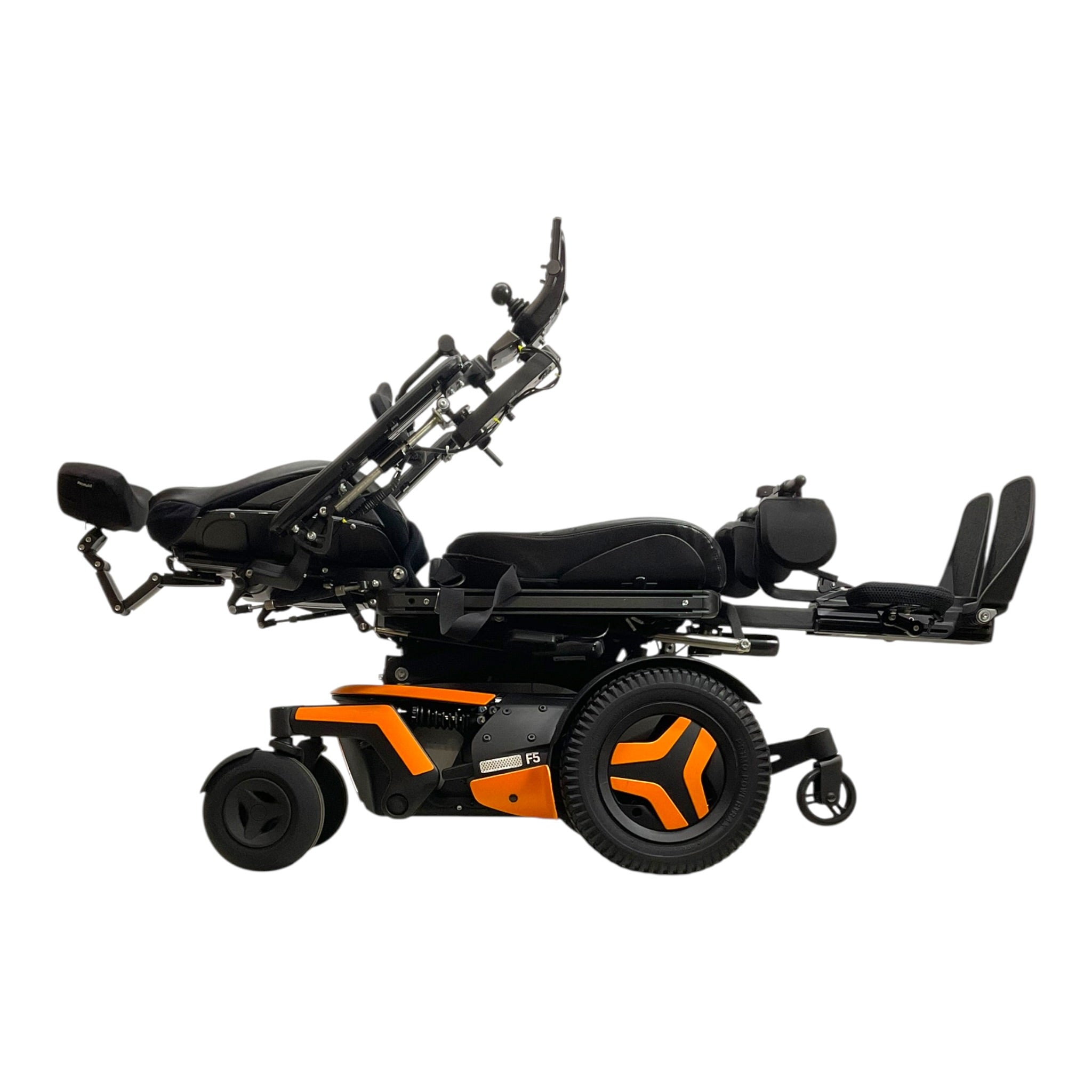 Right Side View of Permobil F5 Corpus VS Power Chair | Recline & Power Legs
