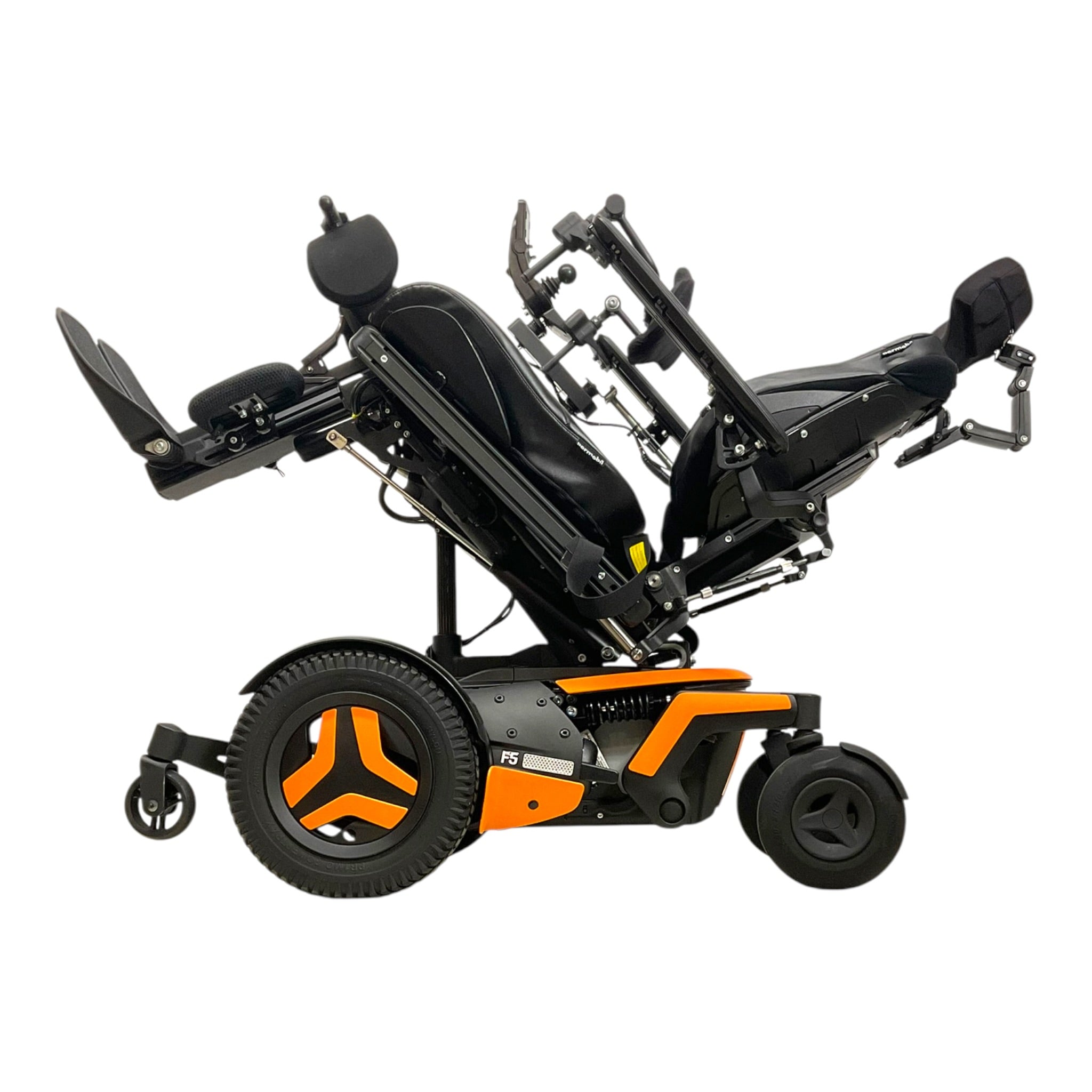 Right Side View of Permobil F5 Corpus VS Power Chair | Tilt