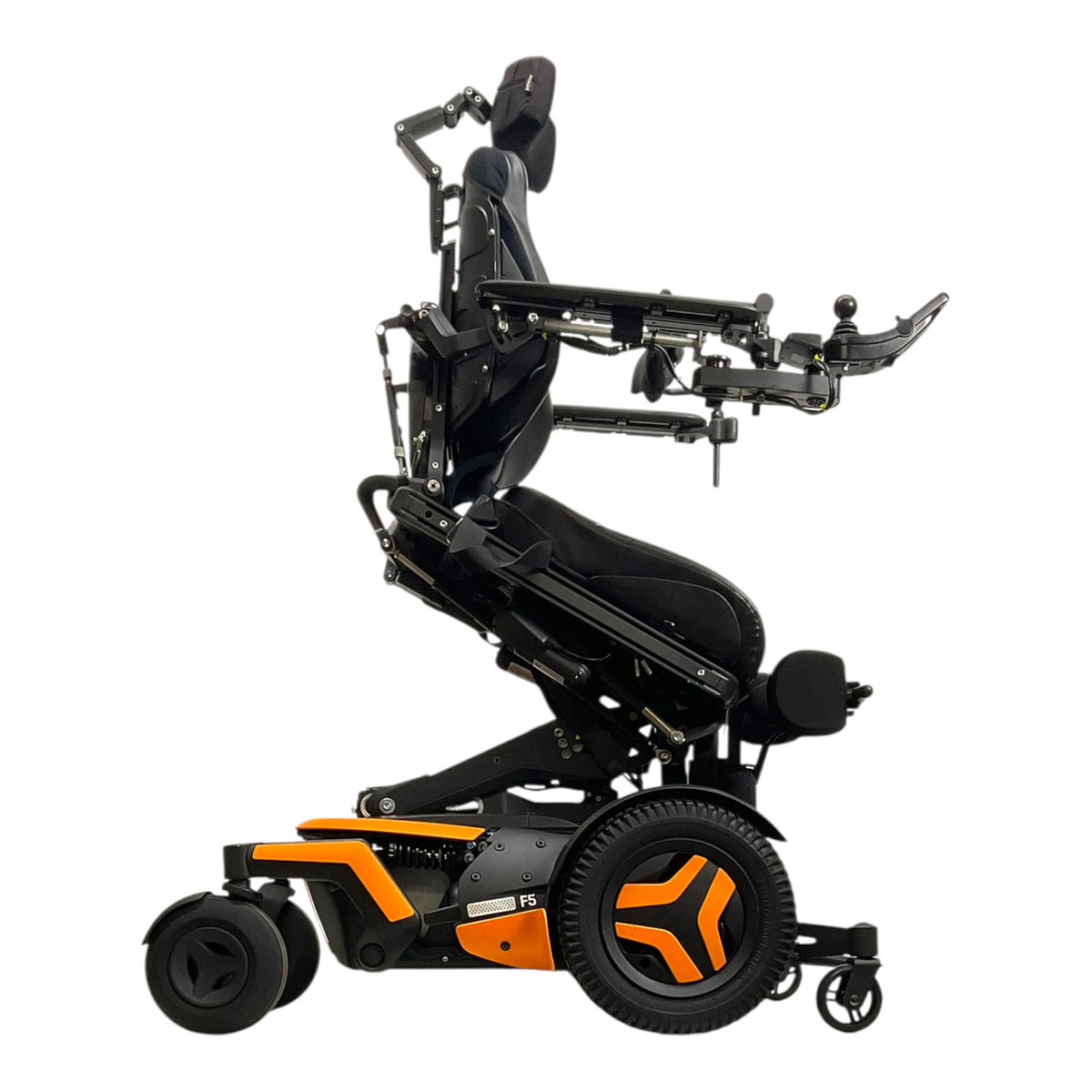 Right Side View of Permobil F5 Corpus VS Power Chair | Anterior Tilt