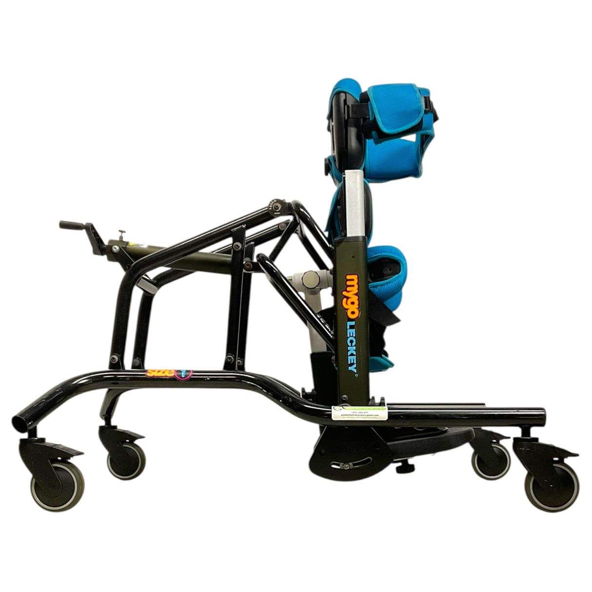 Leckey Mygo Size 1 Pediatric Standing Device | 110 LBS Capacity | For Users 43"-57"