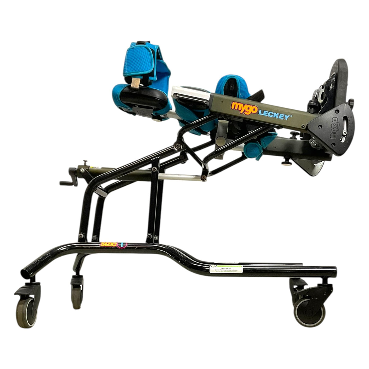 Leckey Mygo Size 1 Pediatric Standing Device | 110 LBS Capacity | For Users 43"-57"