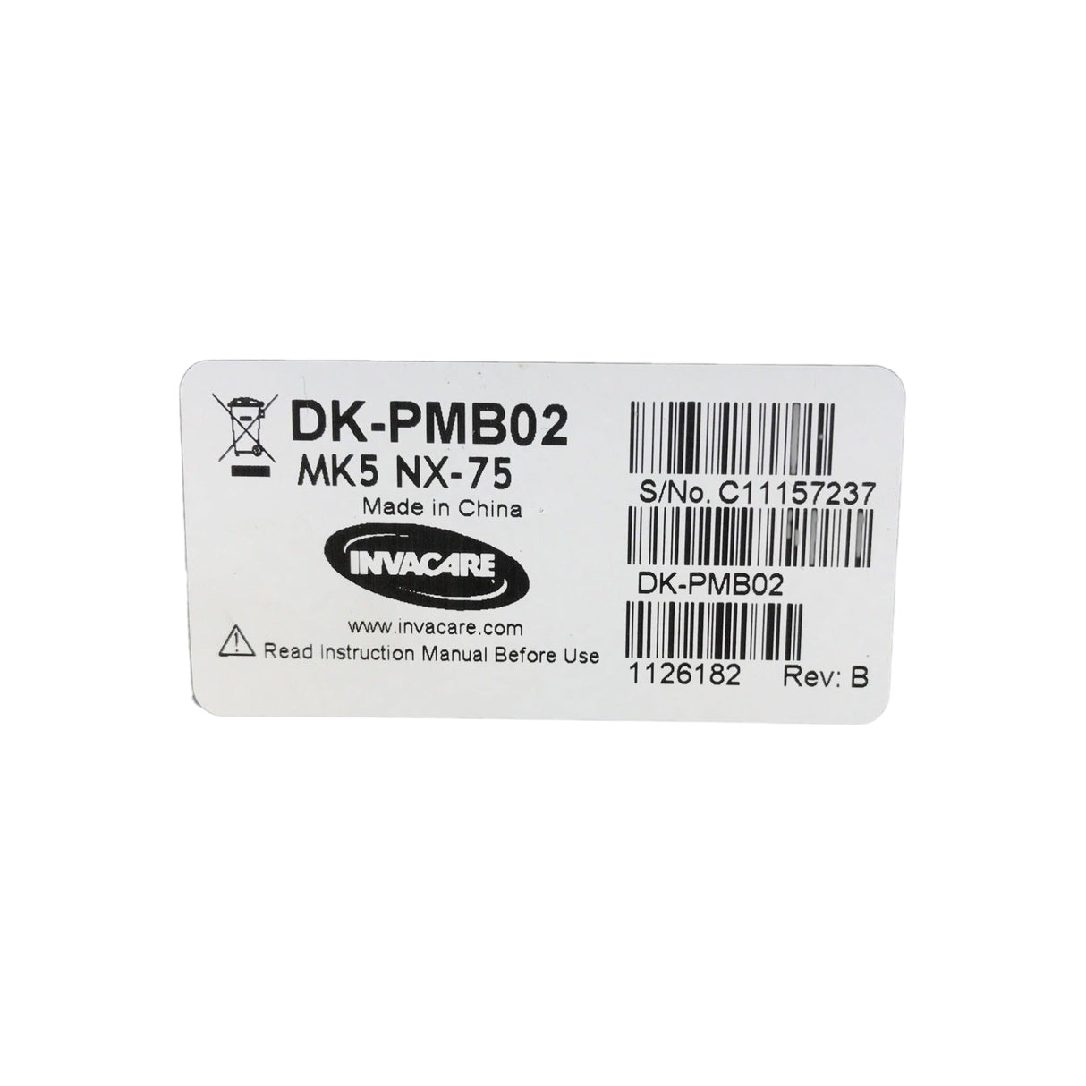 Control Module for Invacare Pronto M91 & TDX SI Electric Wheelchairs | 1126182 | DK-PMB02