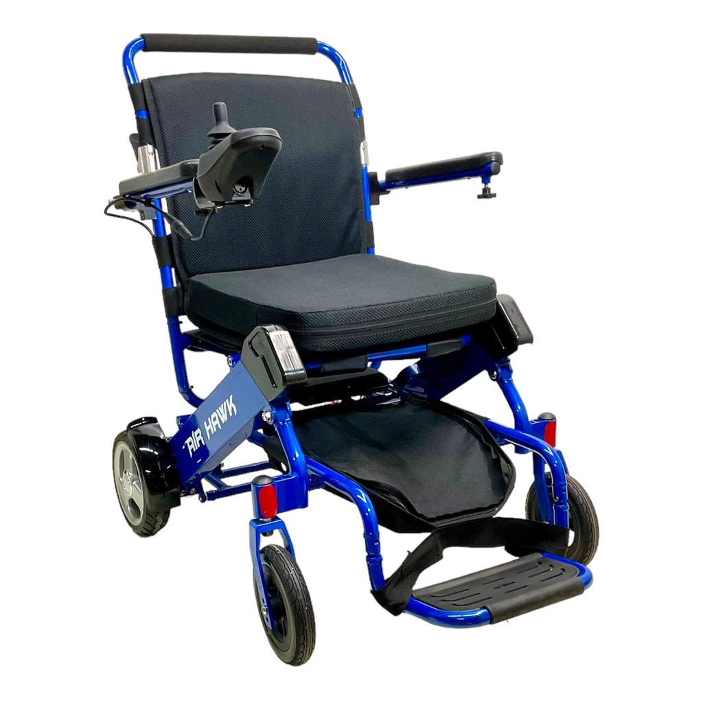 Air Hawk Folding Power Wheelchair - overview