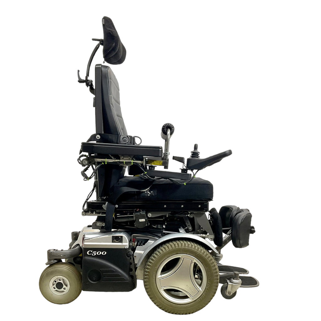 Right profile view of Permobil C500 VS power chair