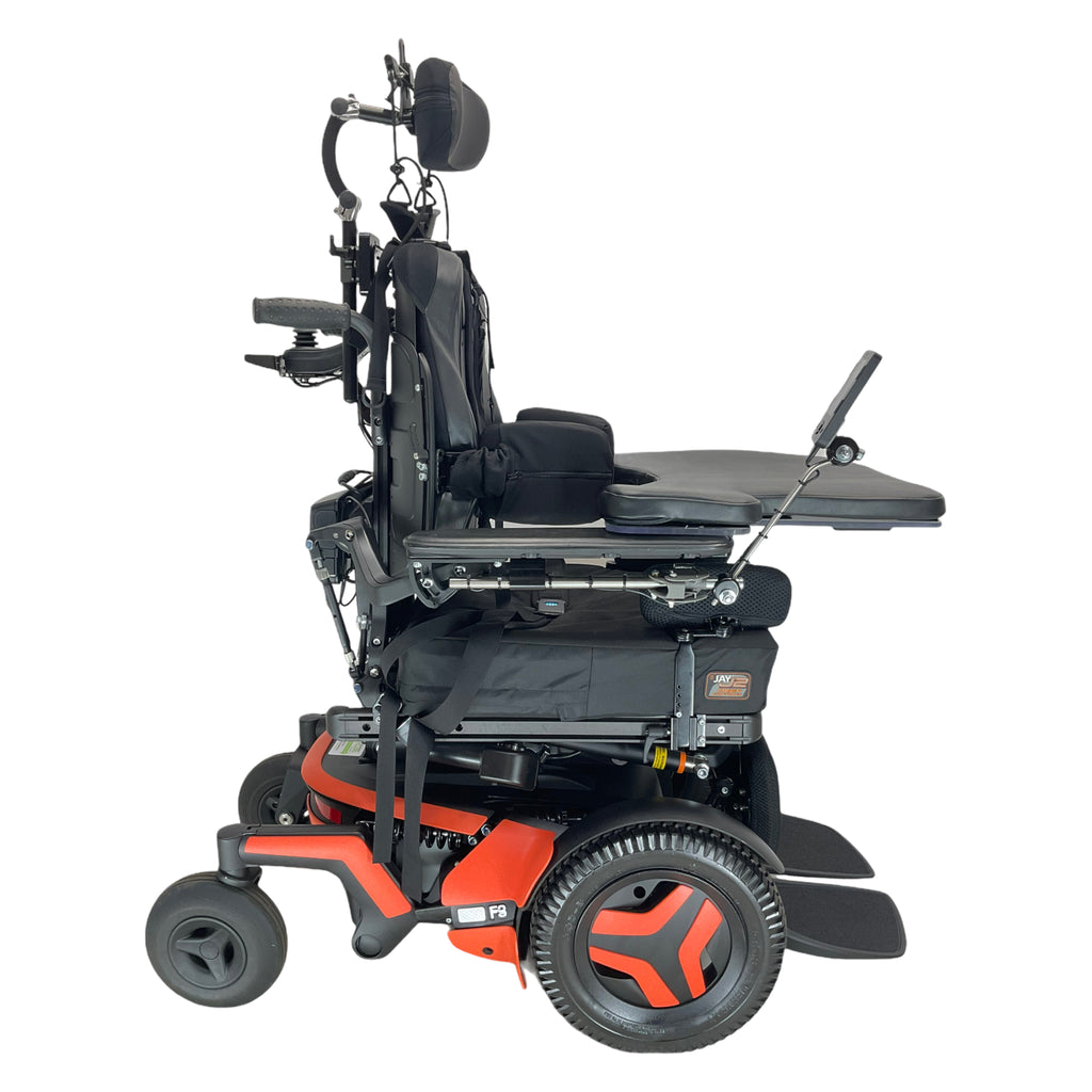 2021 Permobil F3 Rehab Power Chair with Activity Tray | 17" x 19" Seat | Only 7 Miles!