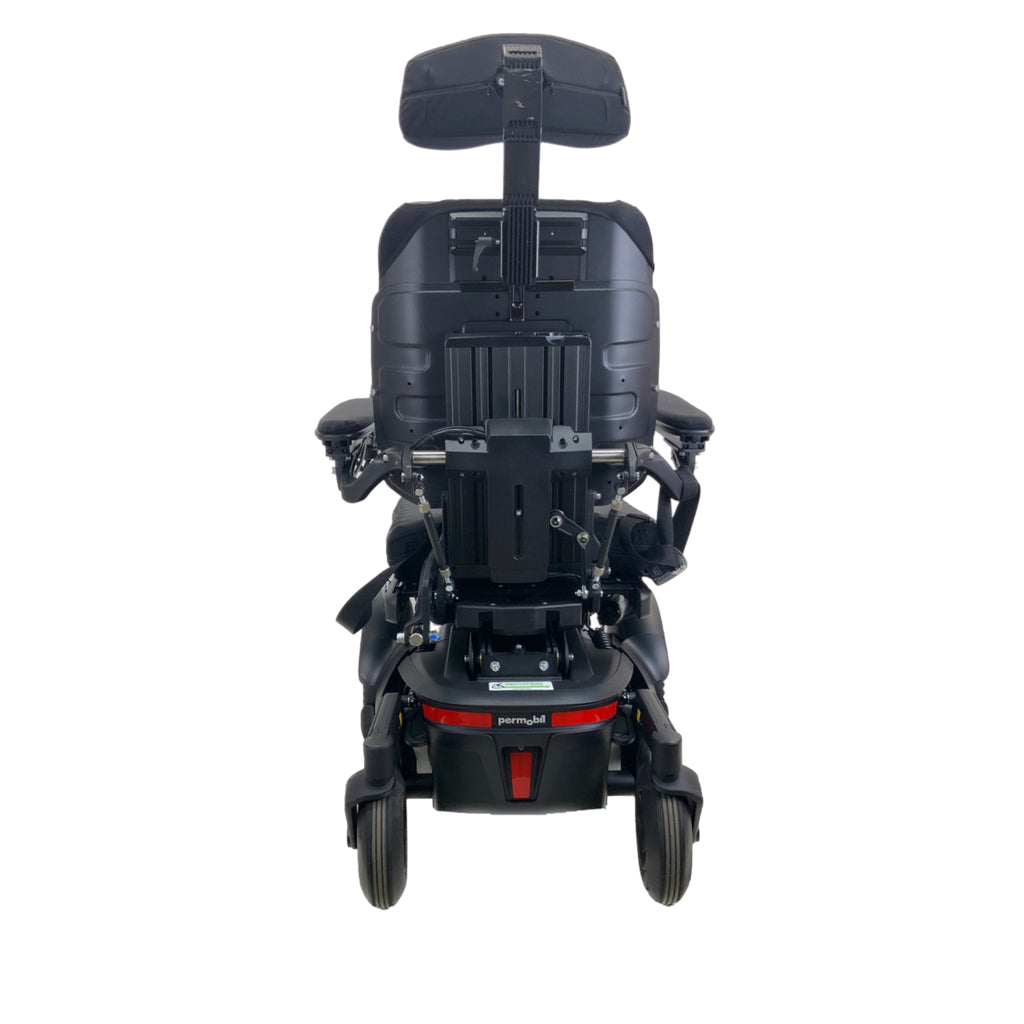 2019 Permobil F3 Rehab Power Chair - Tilt, Recline, Power Legs | 17" x 21" Seat | Only 4 Miles!