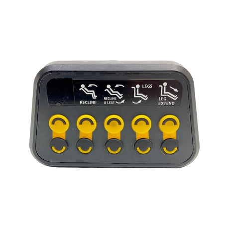 Seat Control Switch for Sunrise Medical Quickie QM-7 Series, Quickie Pulse 6, Q700 M, and More Power Chairs | 158709