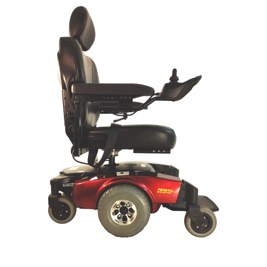 Right side view of Invacare Pronto M51 Power Chair with SureStep