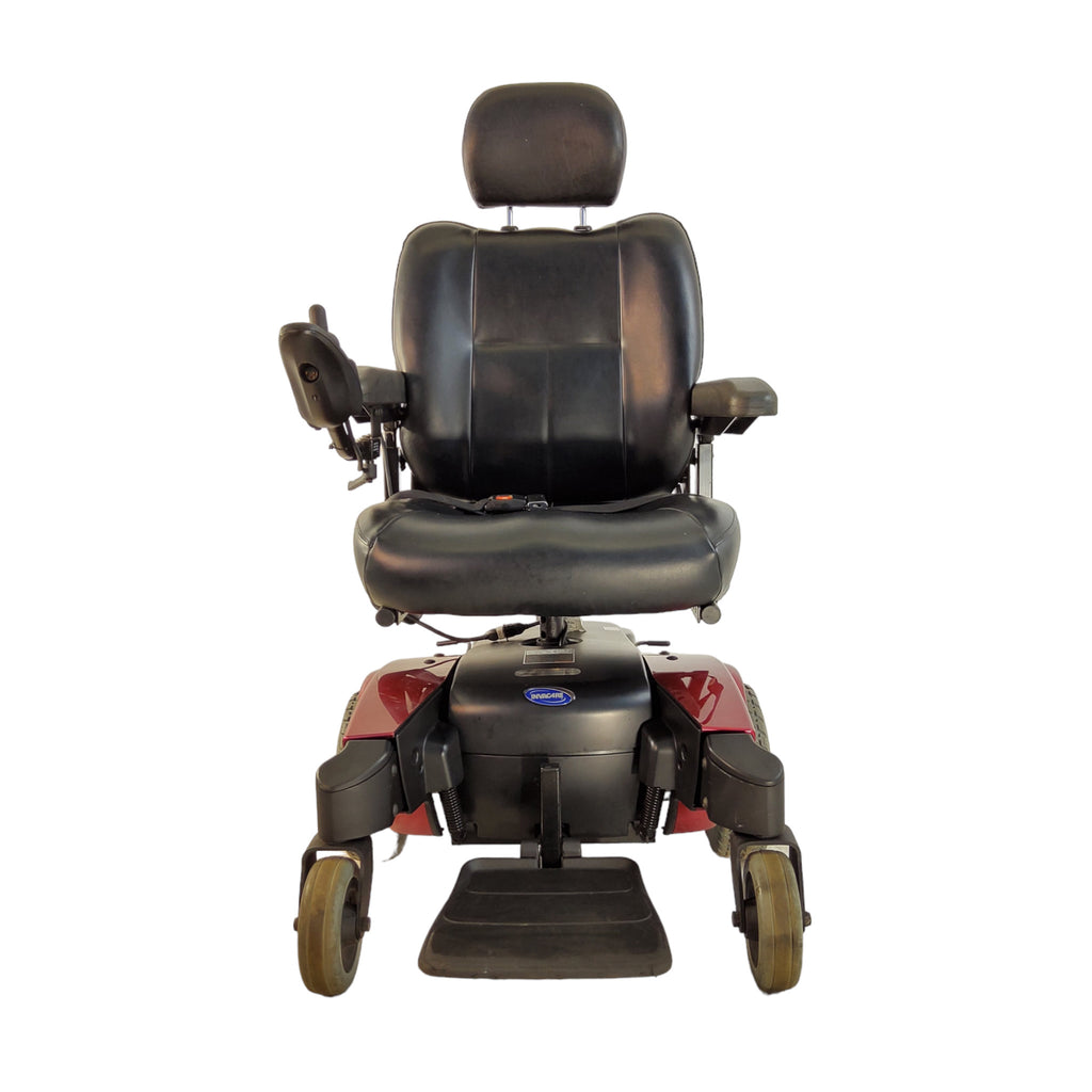 Front view of Invacare Pronto M51 Power Chair with SureStep