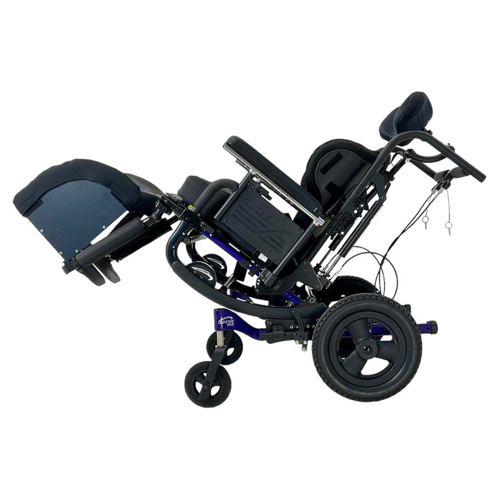 Quickie Iris SE tilt-in-space wheelchair - tilt function