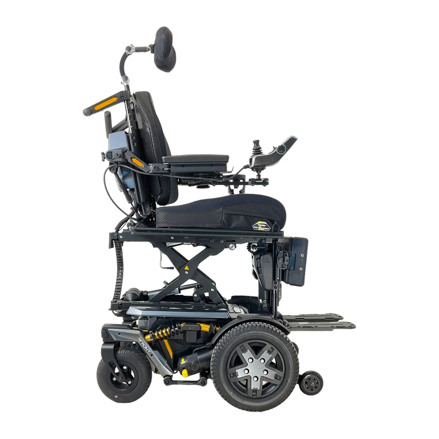 Pride Quantum 4Front power chair - seat elevate