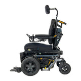Left profile view of Pride Quantum 4Front power chair