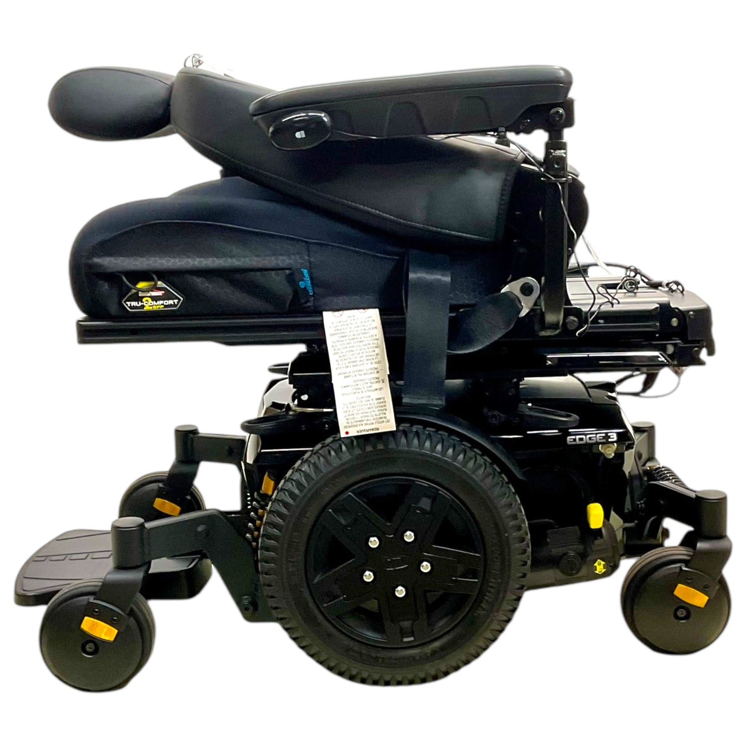 Pride Quantum Q6 Edge 3 power chair - folded seat