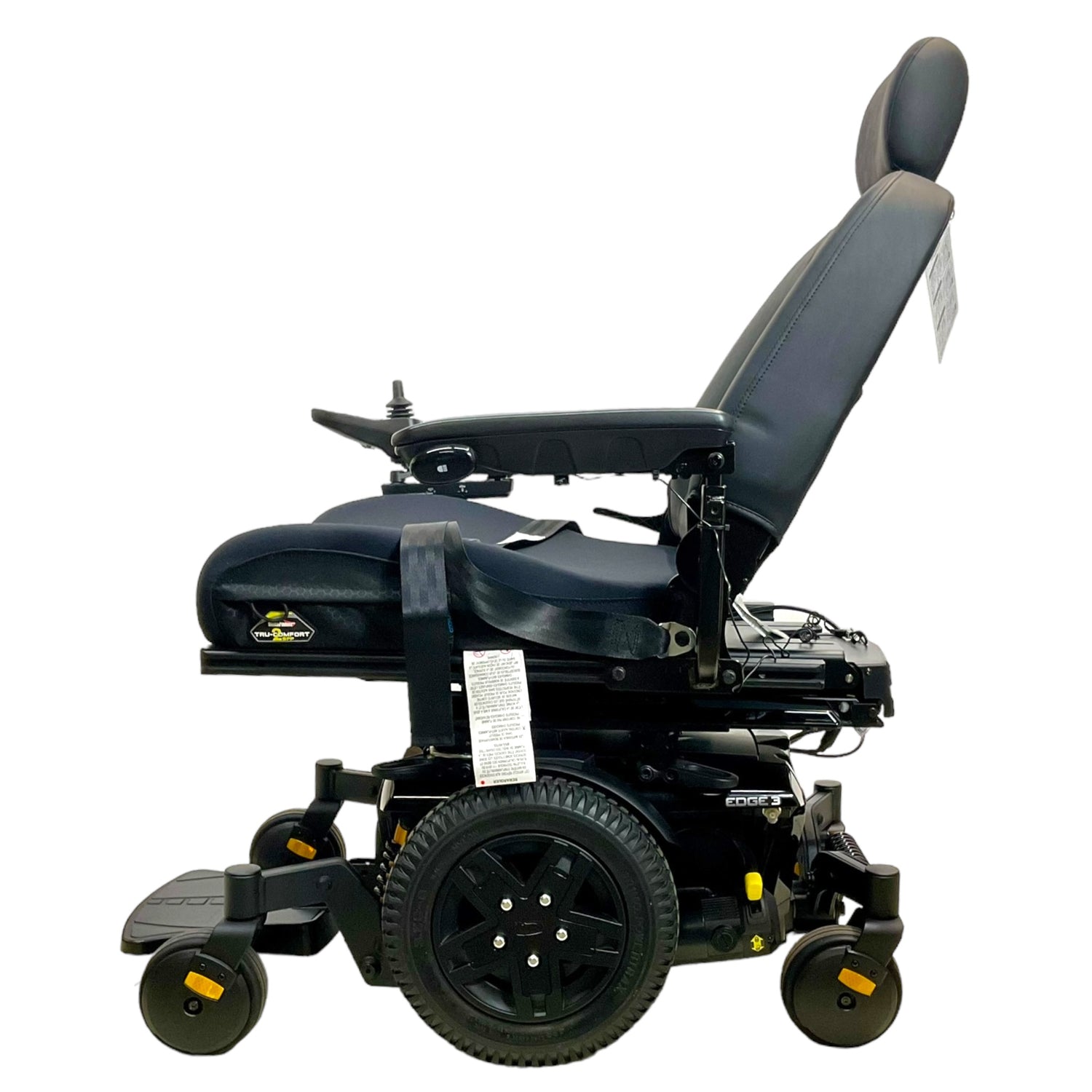 Pride Quantum Q6 Edge 3 power chair - manual seat recline