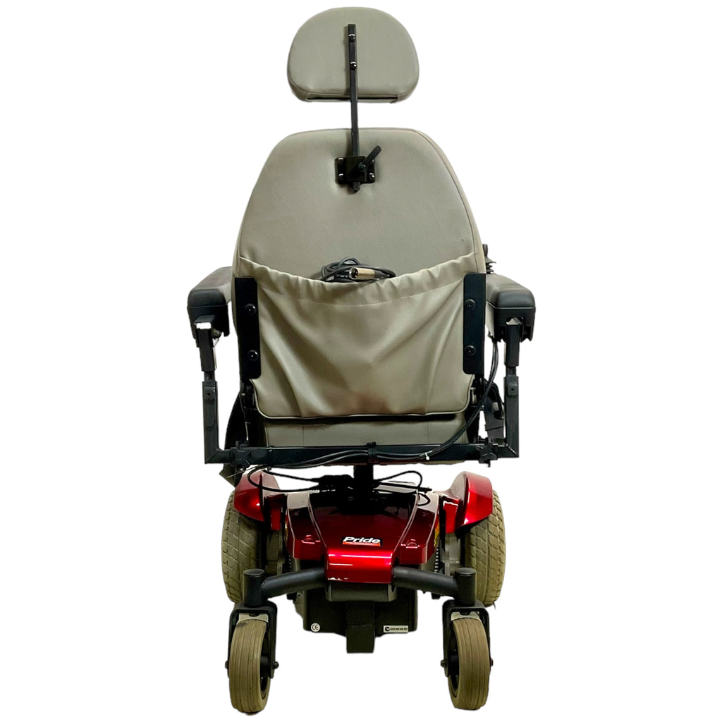 Back view of Pride Jazzy Select power chair