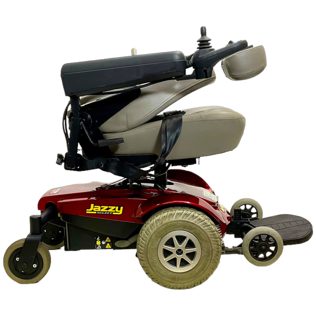 Pride Jazzy Select power chair - folded seat