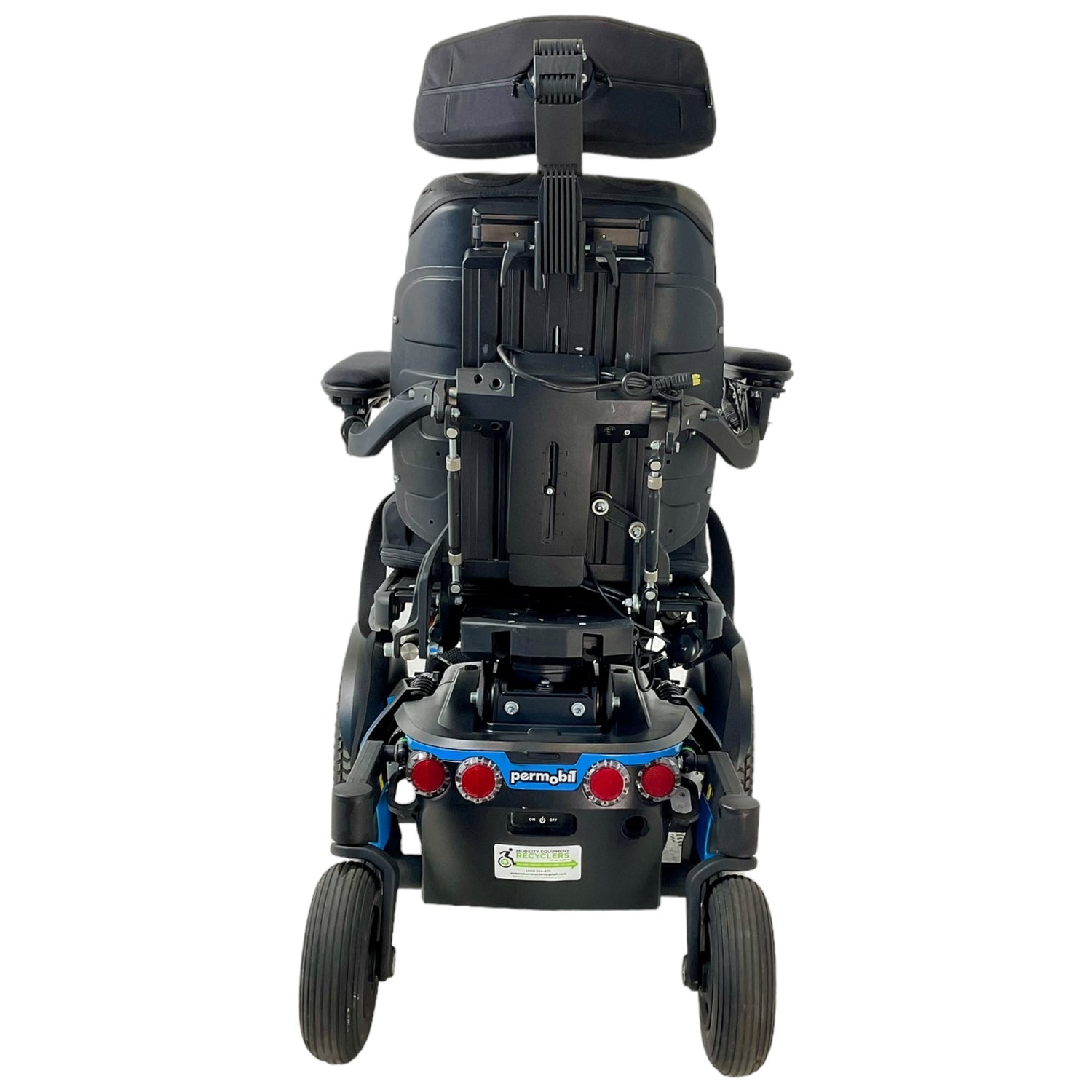 Back view of Pemobil F3 Corpus Power Chair