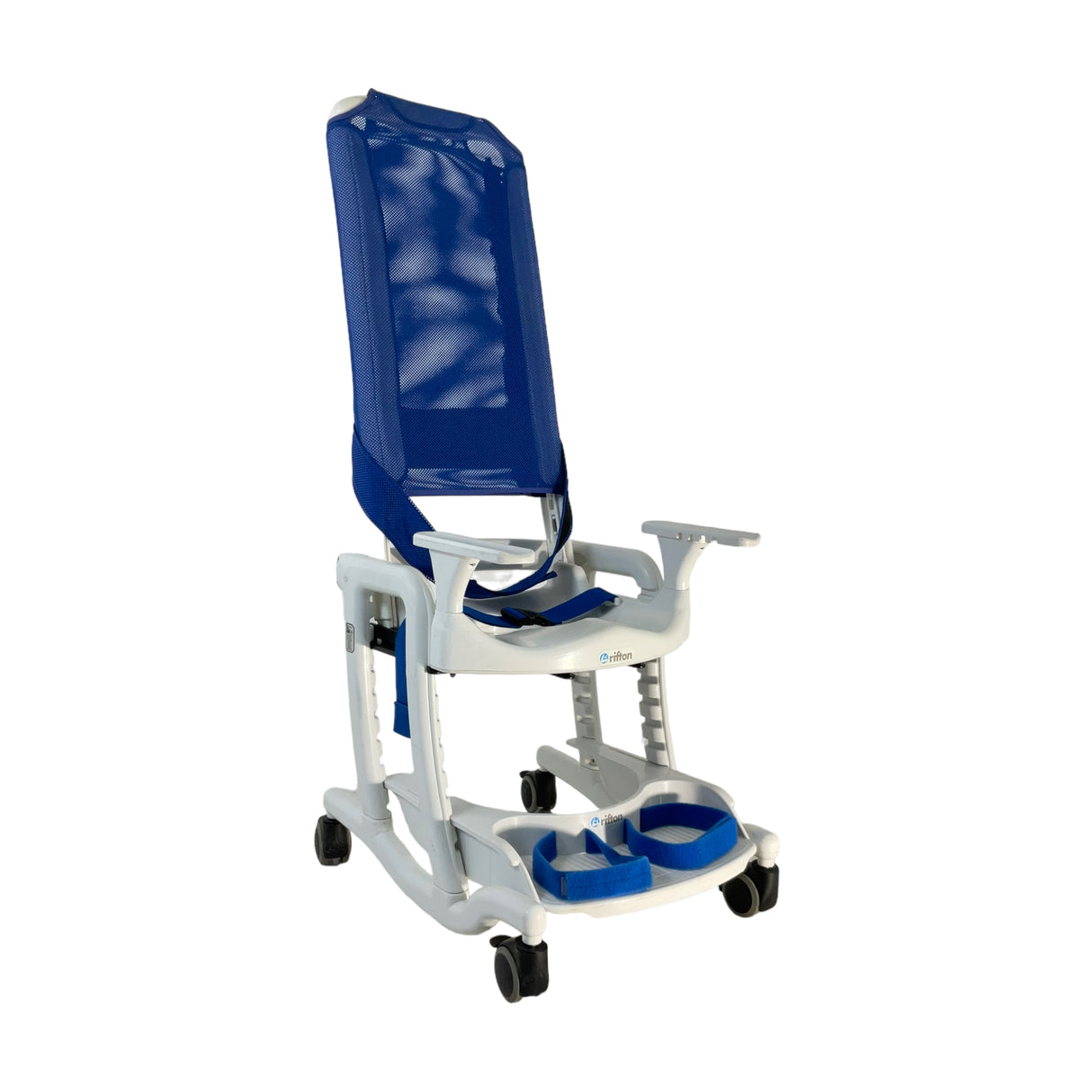 Rifton Blue Wave Large Commode Chair overview