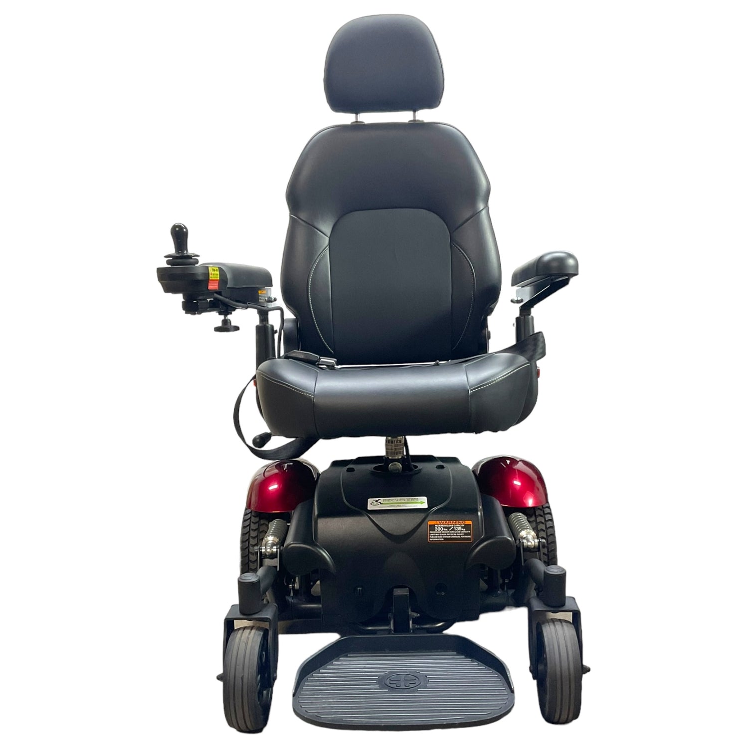 Front view of Merits Vision Sport power chair