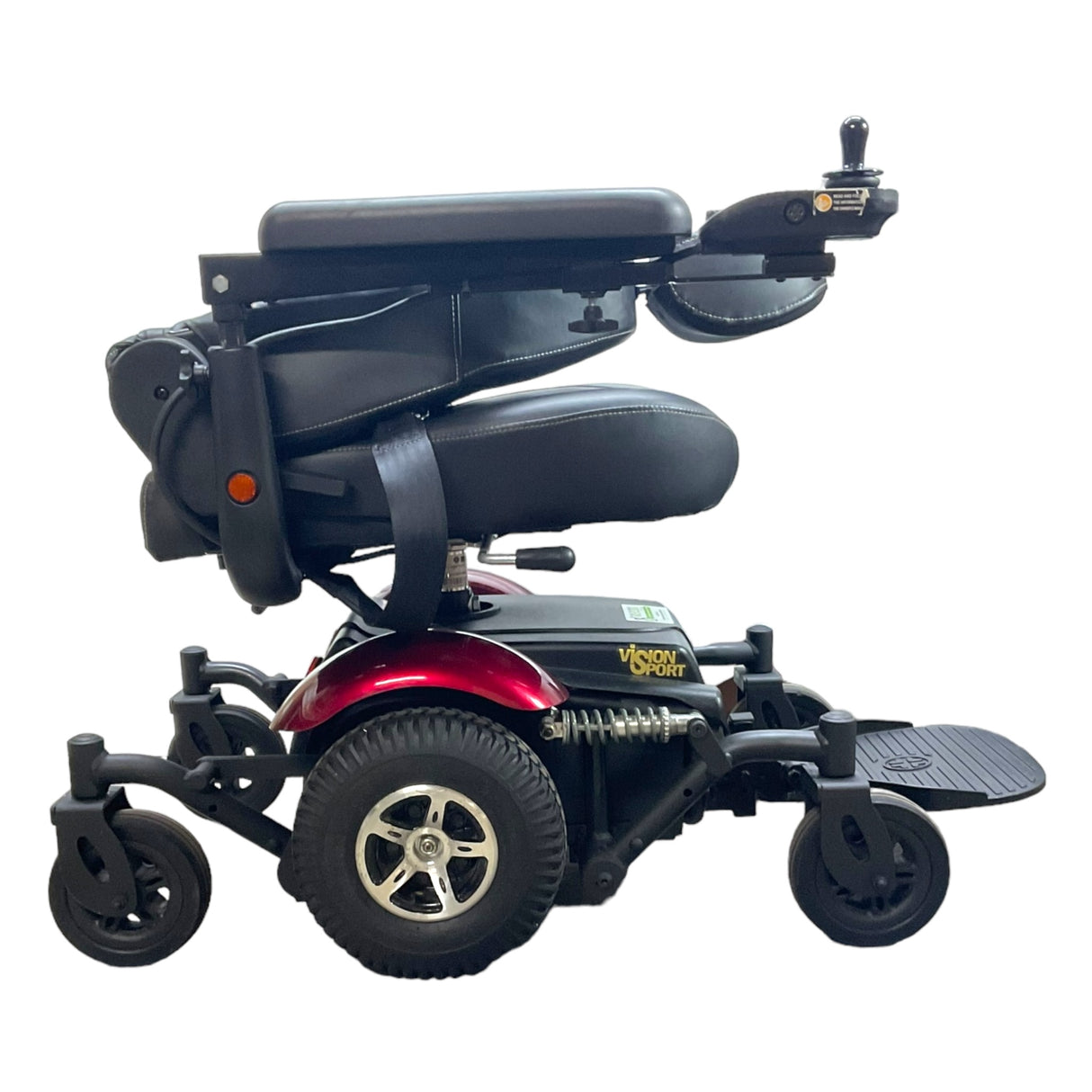 Merits Vision Sport power chair - foldable seat