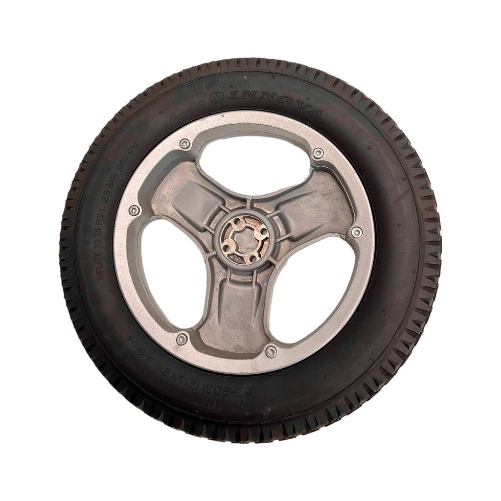 Flat-Free Drive Wheels for Electra 7 HD Bariatric Power Wheelchairs
