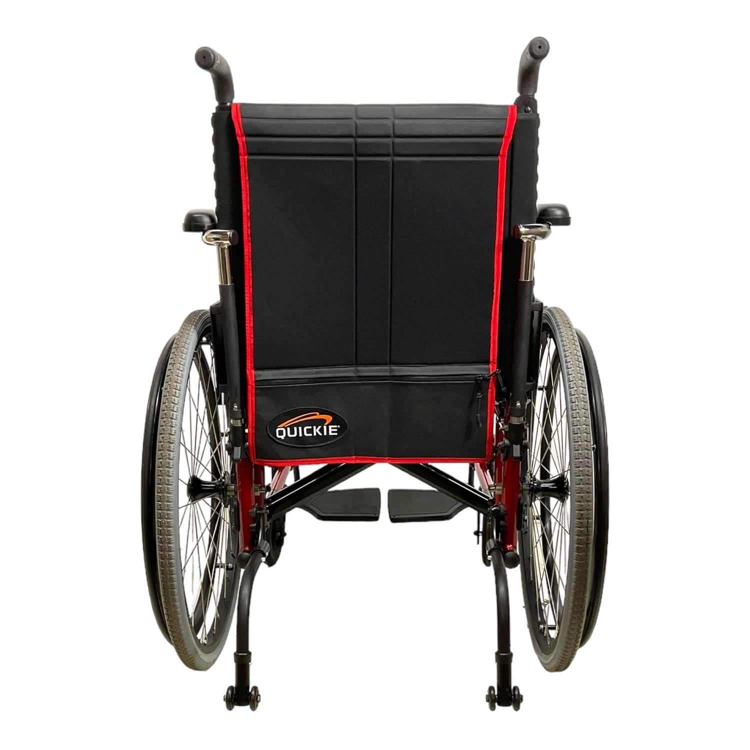 Back view of Quickie 2 manual wheelchair