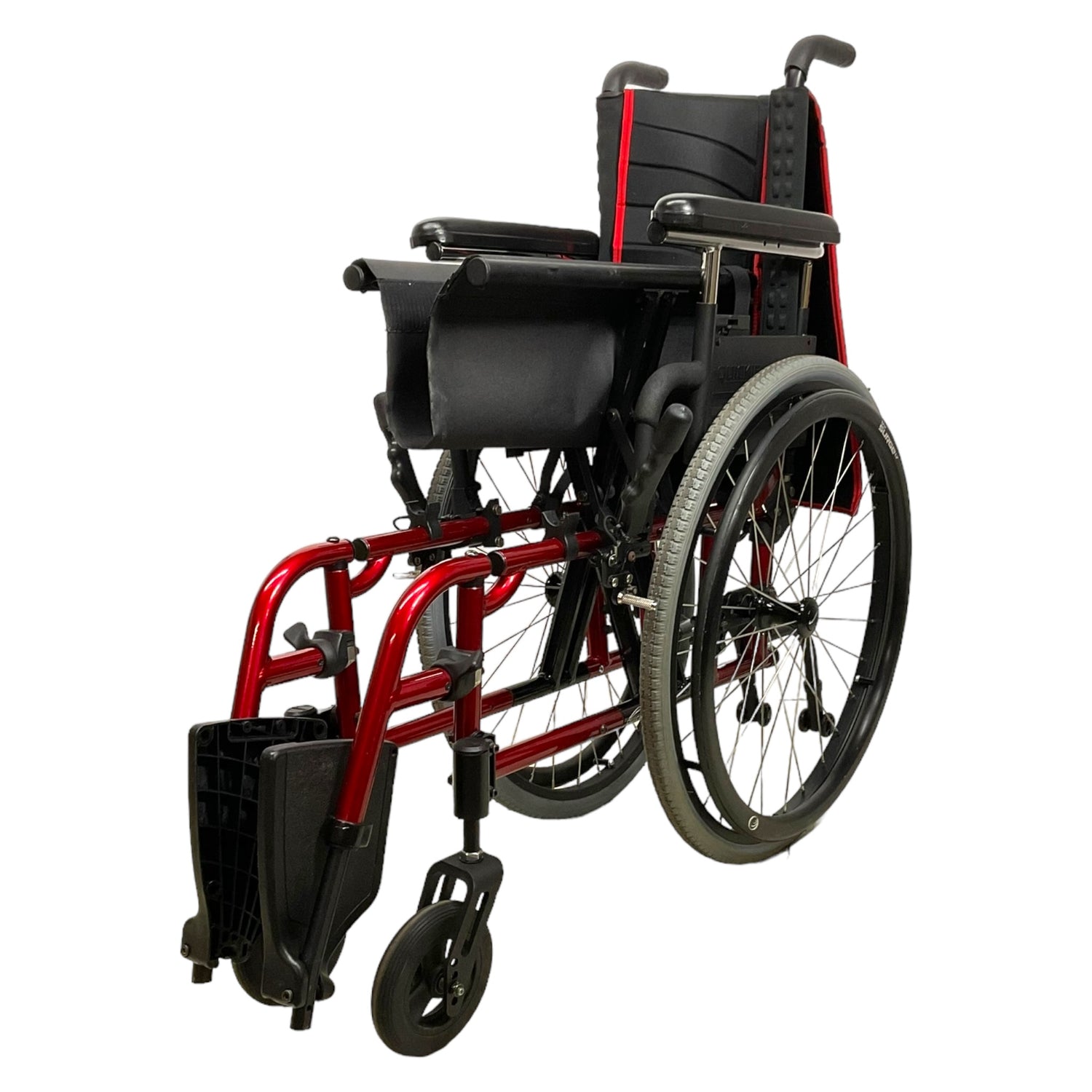 Quickie 2 manual wheelchair - folded