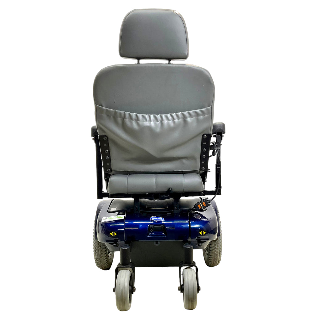 Back view of Invacare Pronto M91 power chair