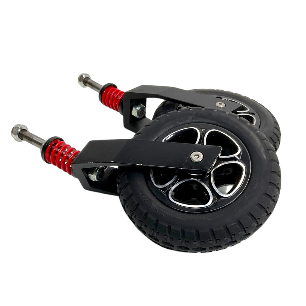Set of Front Caster Wheels for Innuvo N5513A Folding Power Chair | Mounting Hardware Included