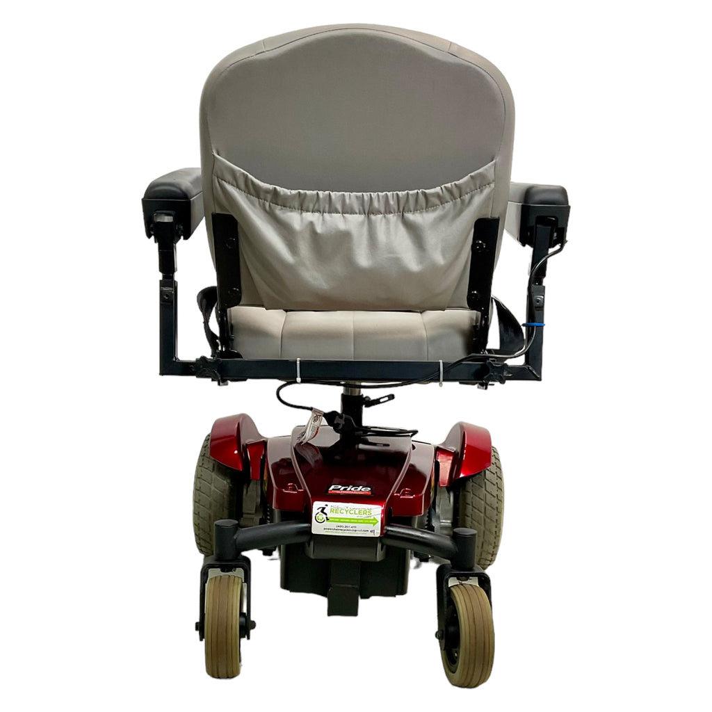 Back view of Pride Jazzy Select power chair