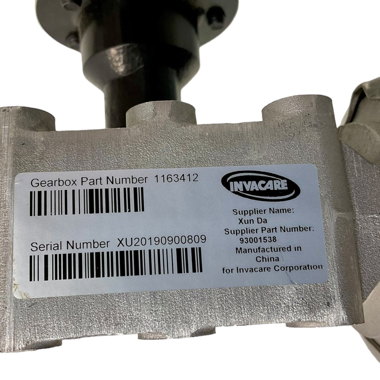 Low Speed Motor Assembly for Invacare TDX SP2, TDX SP2X, TDX SP2V, & TDX SP2V HD Power Chairs | 60128539 | 60128540