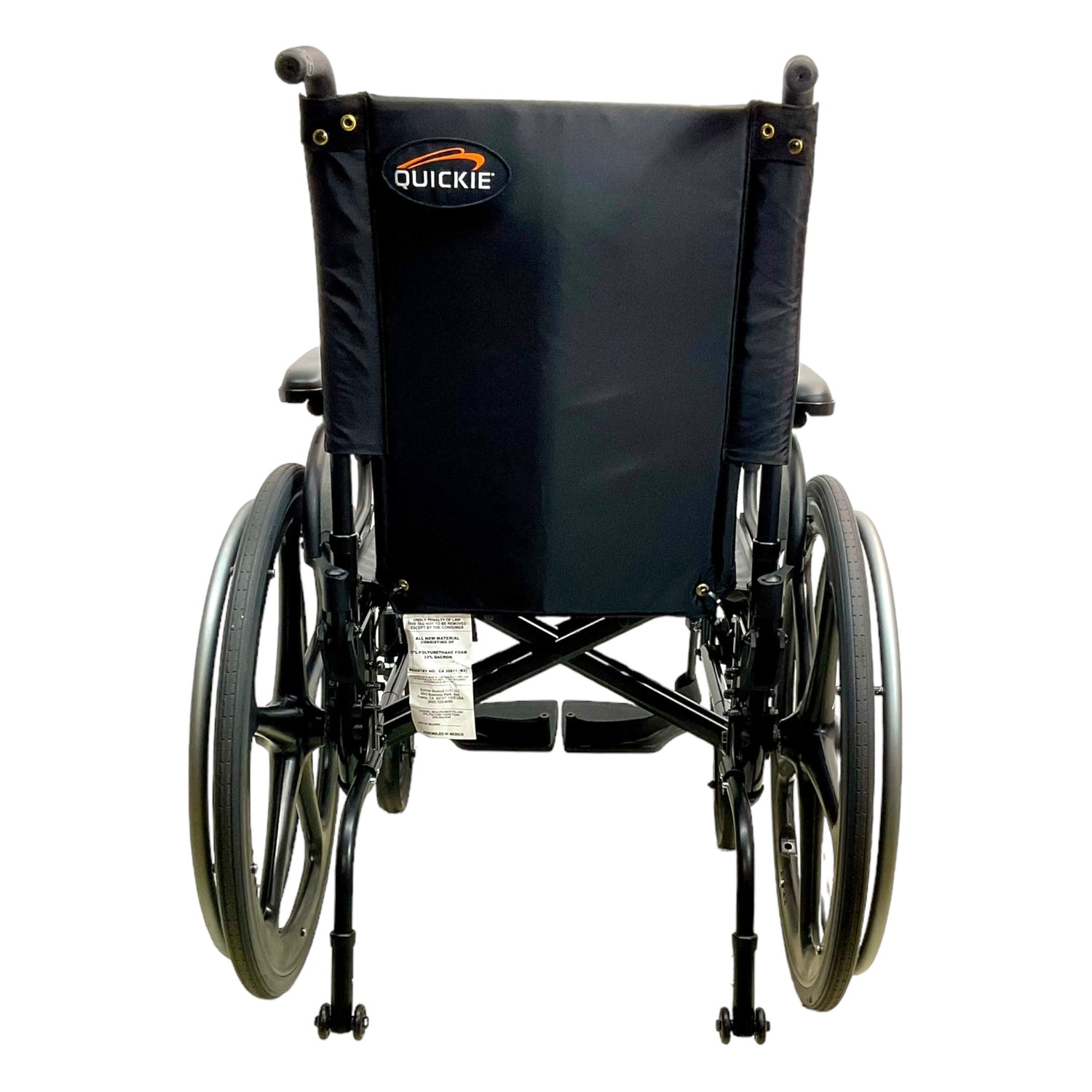 Back view of Quickie 2