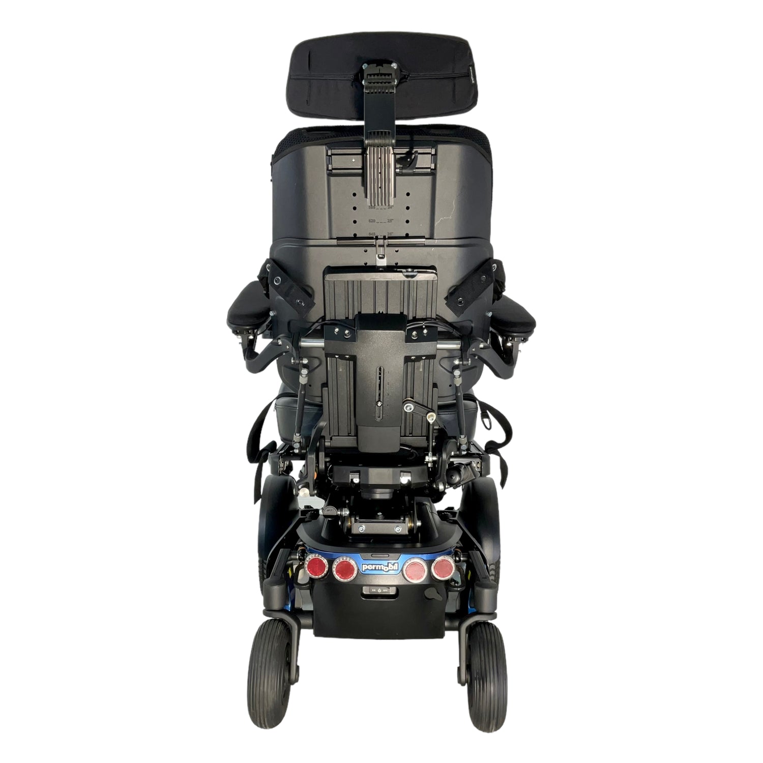 Back view of Permobil F5 Corpus VS power chair