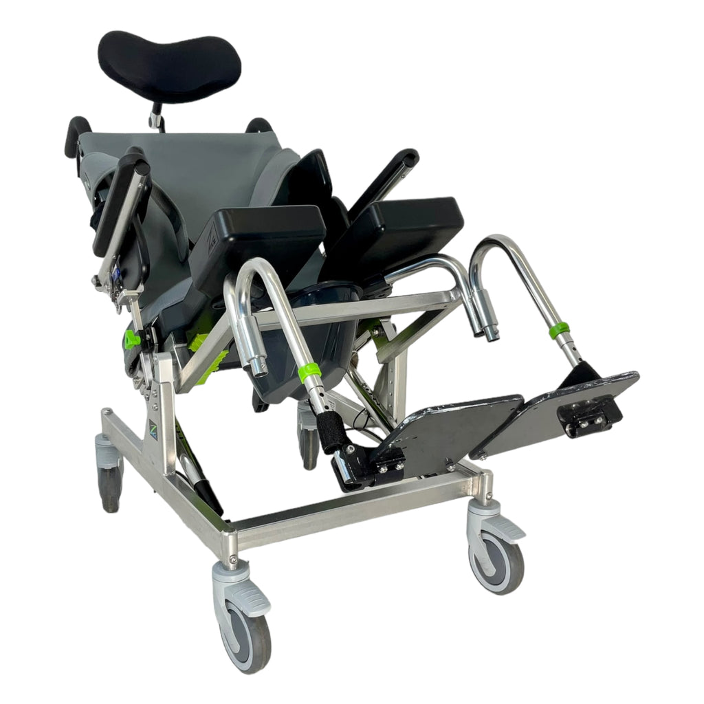 Raz-AT attendant tilt shower chair - overview