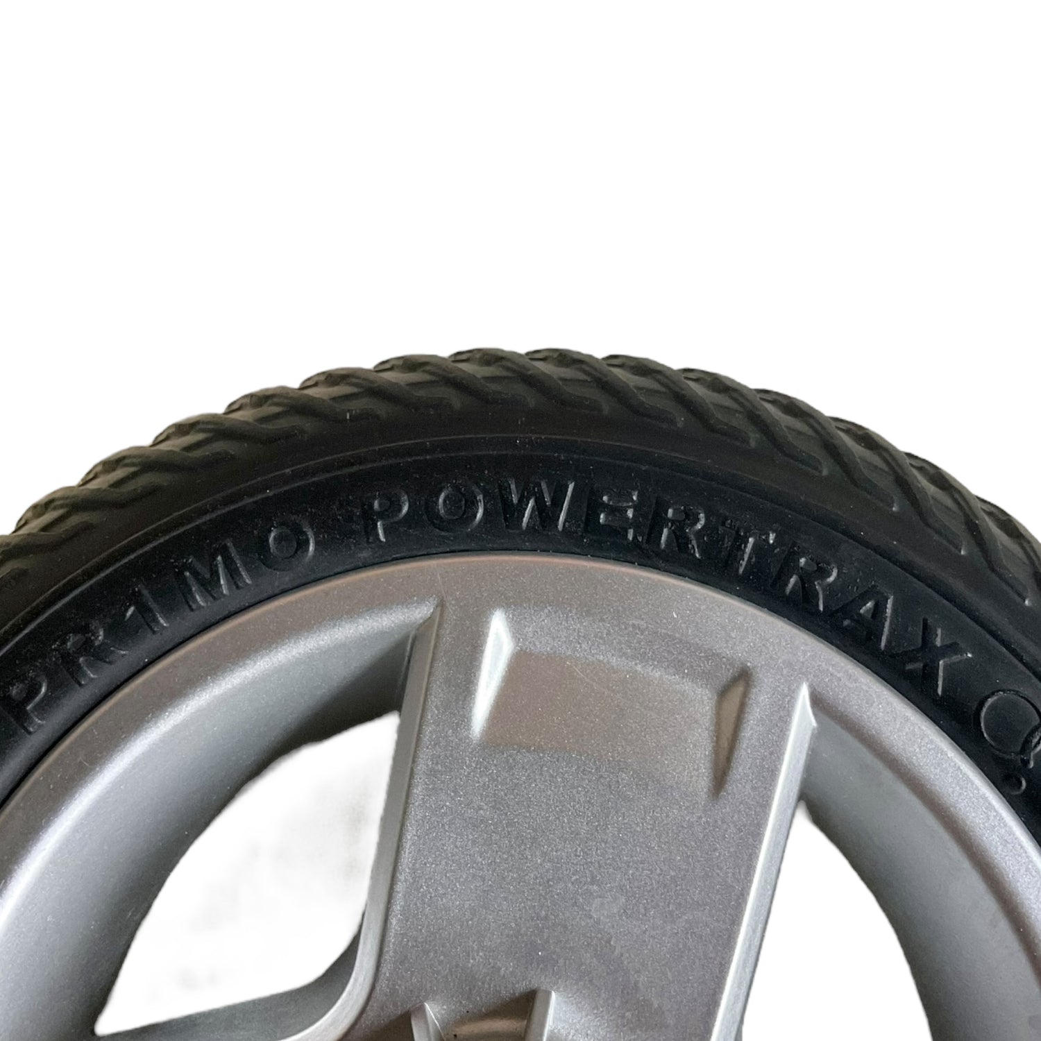 Flat-Free Front Wheel Assembly for Pride Go-Go Elite Traveller Plus, Go-Go Ultra X, Go-Go LX, Go-Go Endurance Li Scooters | Pr1mo Powertrax 8 x 2 inch