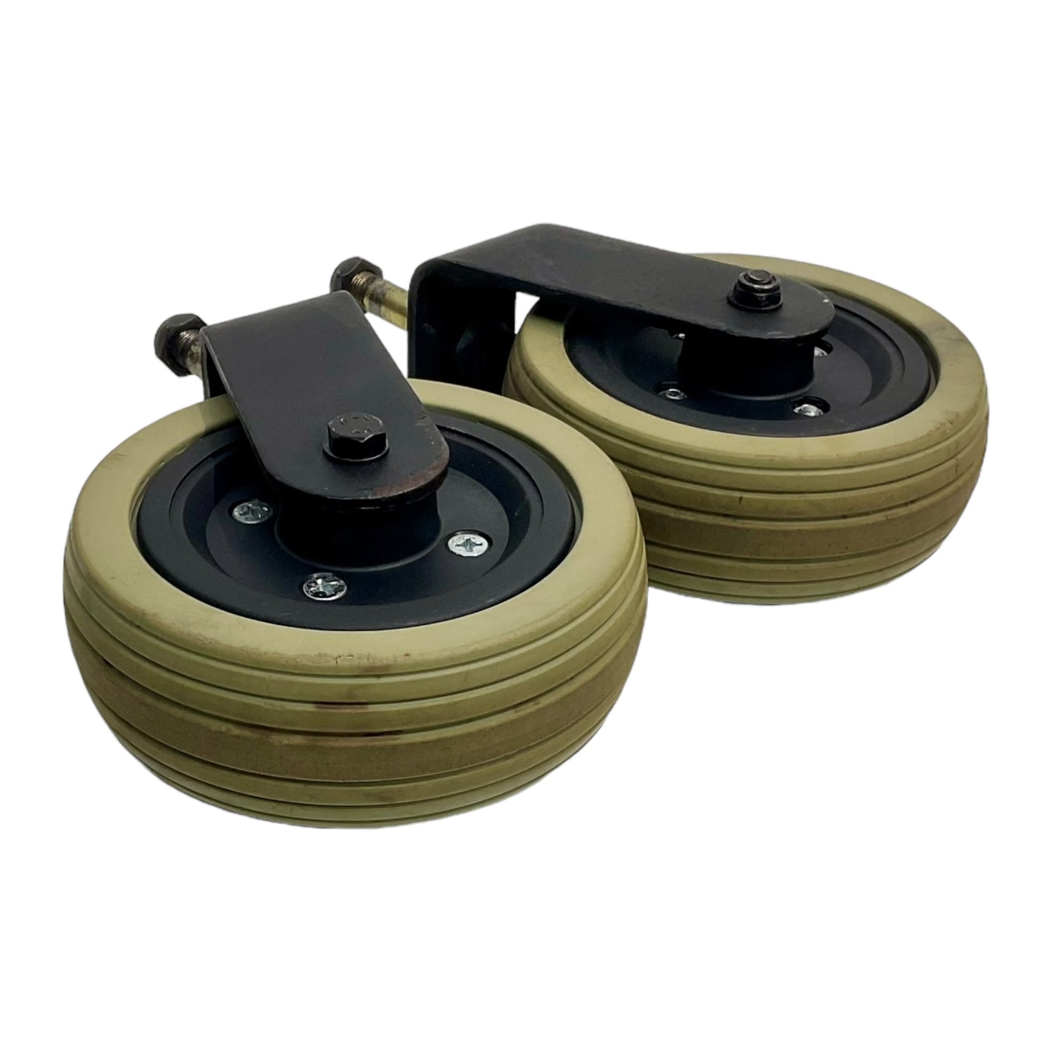 6 inch Caster Wheels for Pride Jazzy Select 6 & Select 6 Ultra Power Chairs | FRMASMB14261 | FRMASMB14262