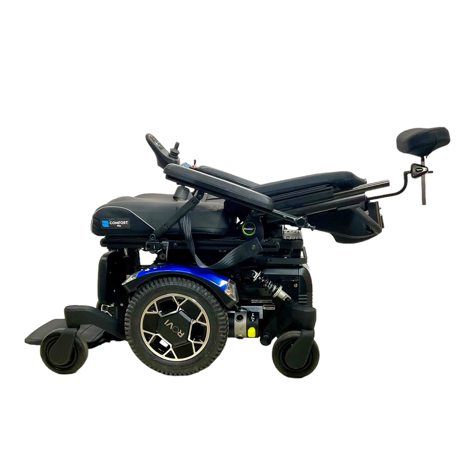 Recline function for Rovi X3 power chair