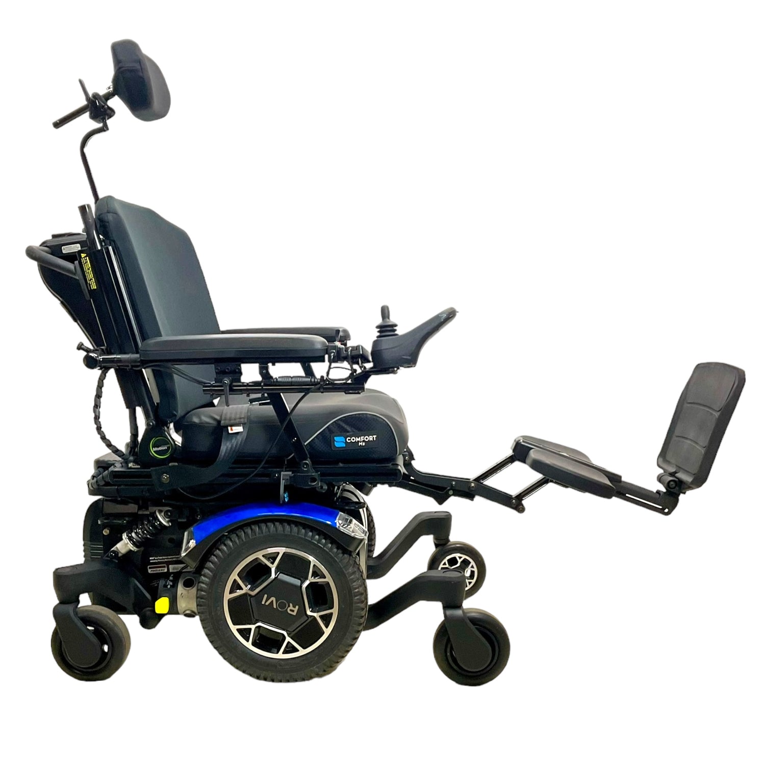 Power extending legs for Rovi X3 power chair